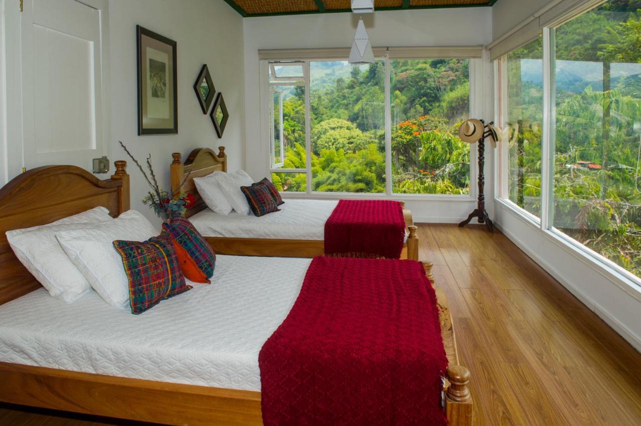 Hacienda Charrascal Coffe Farm Apartment Манисалес Екстериор снимка