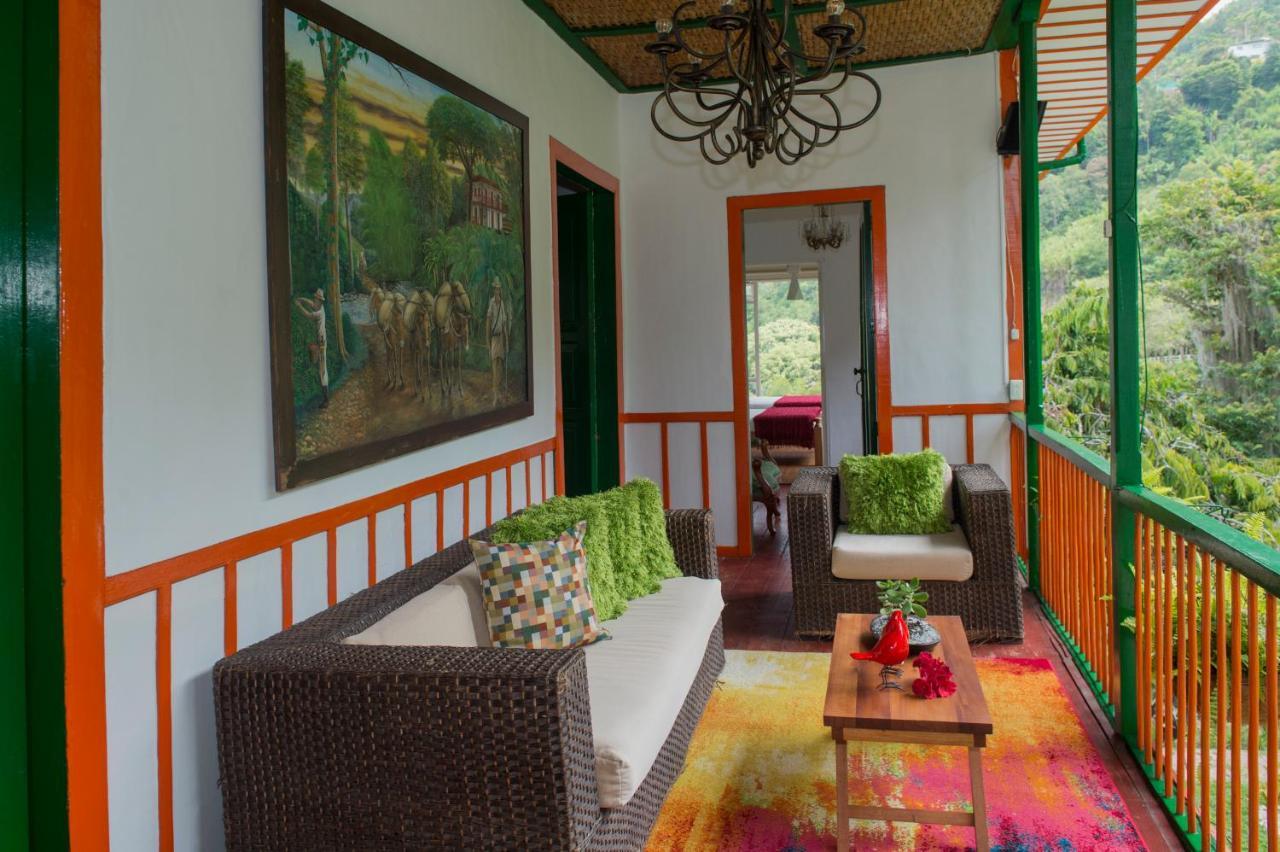 Hacienda Charrascal Coffe Farm Apartment Манисалес Екстериор снимка