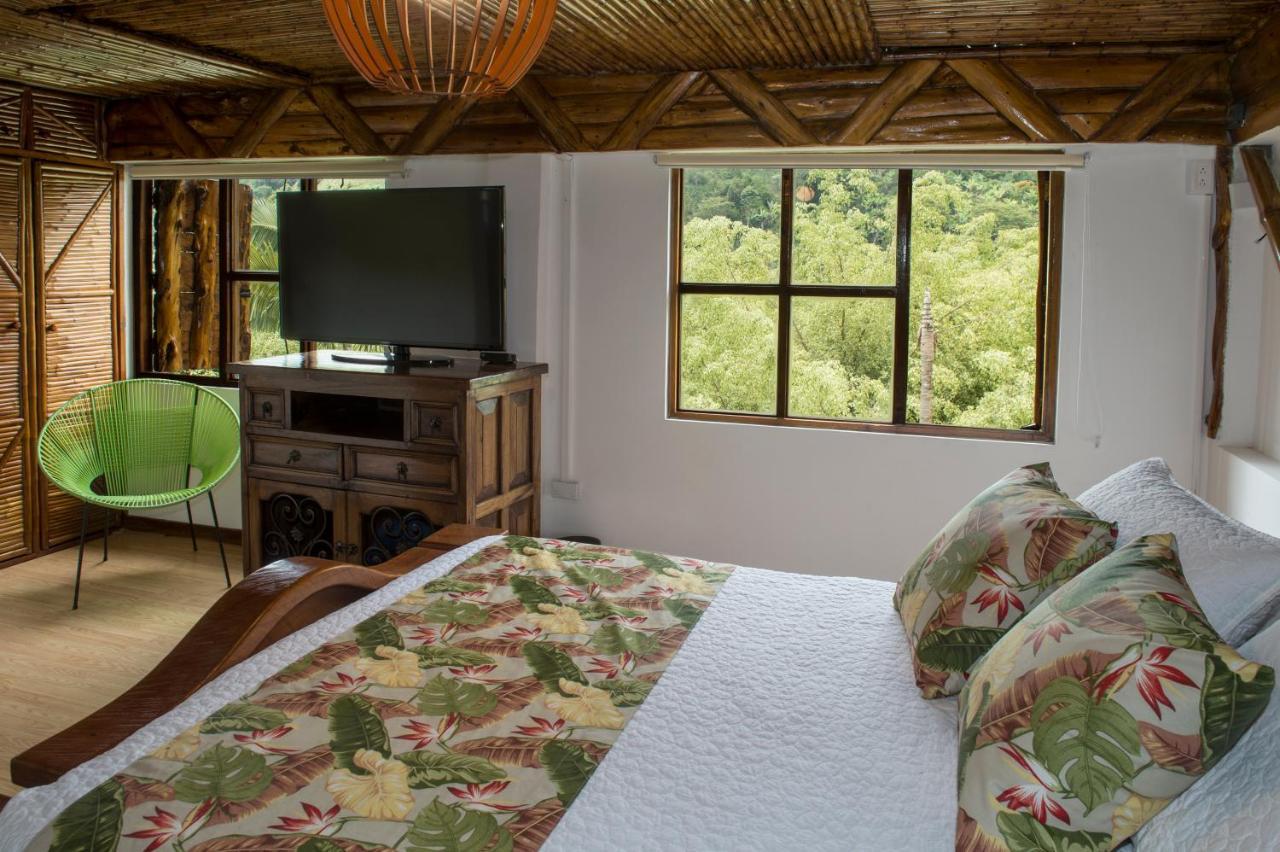 Hacienda Charrascal Coffe Farm Apartment Манисалес Екстериор снимка